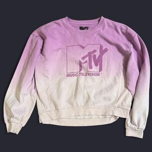 Ombre Pink Purple Sweatshirt MTV 2019 Soft